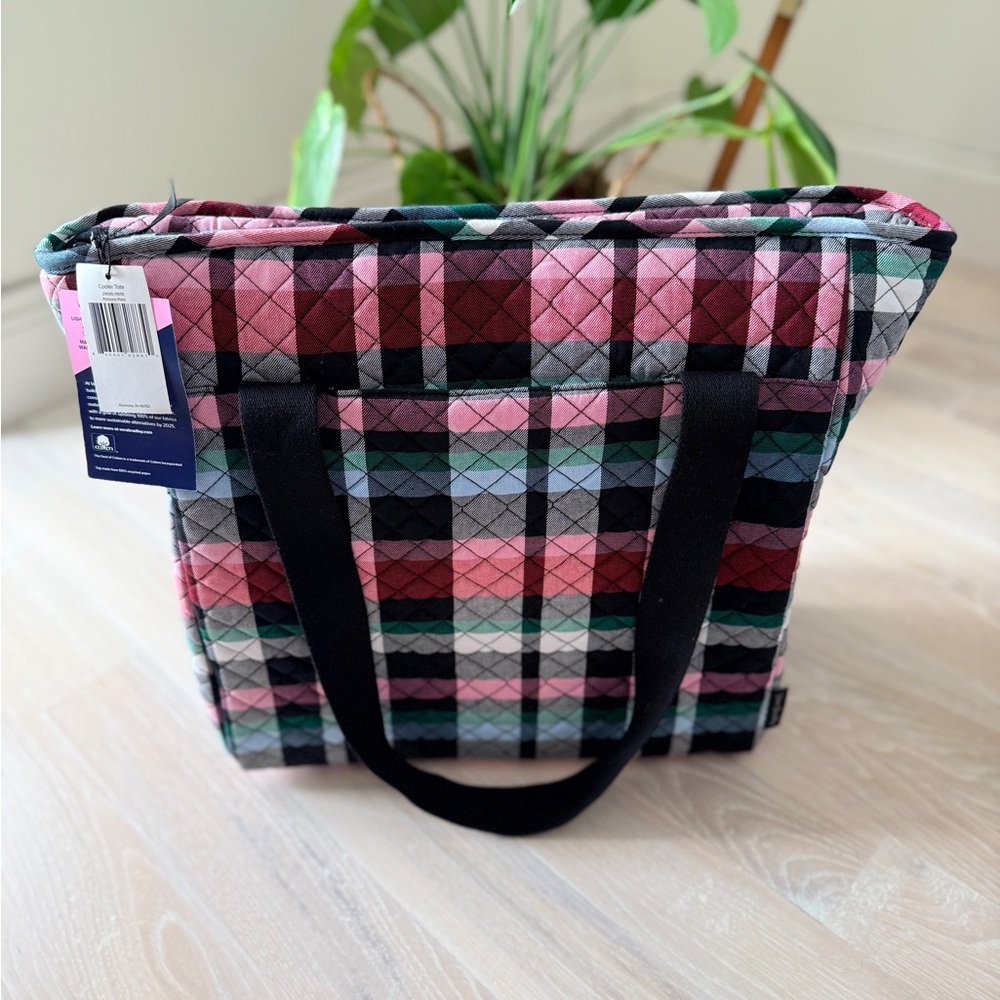 Vera Bradley - Cooler Tote - Ribbons Plaid
